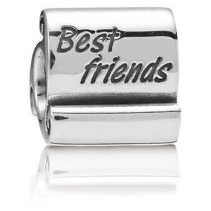 Pandora Best Friends Scroll charm